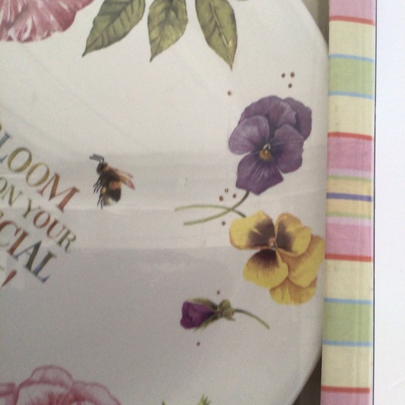 NATURES SKETCHBOOK HALLMARK MARJOLEIN BASTIN SPECIAL DAY PLATE NWT - Picture 4 of 8
